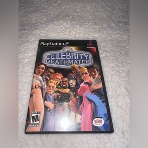 Sony 2 Celebrity Deathmatch Game - Black Case